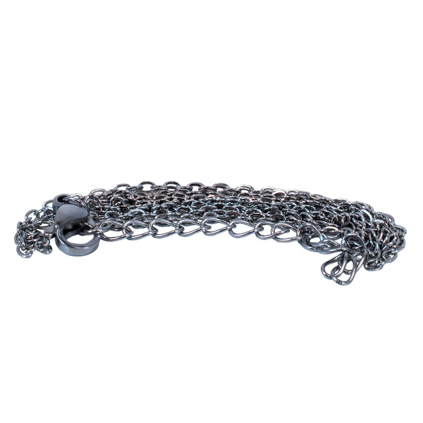 Pendant with Lava Stone in pouch + chain