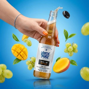 Verde Mate Green Cold Brew – Más IQ Mango 330ml