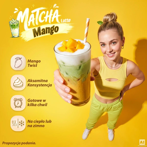Mary Rose – Mango Matcha Latte 100g