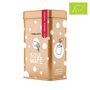 Yerbera – Tin can + Soul Mate Orgánica Energia 0.5kg