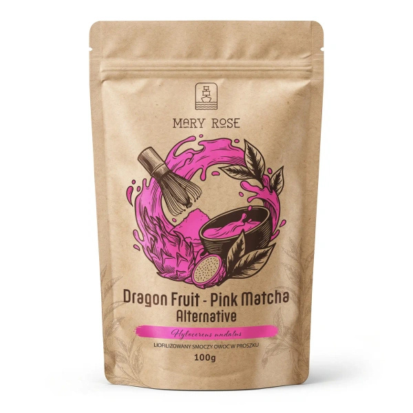 Mary Rose – Pink Matcha Alternative – Dragon Fruit Powder 100g