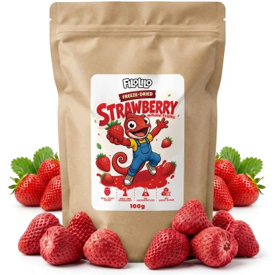 FiloLilo – Freeze-dried whole strawberries 100g