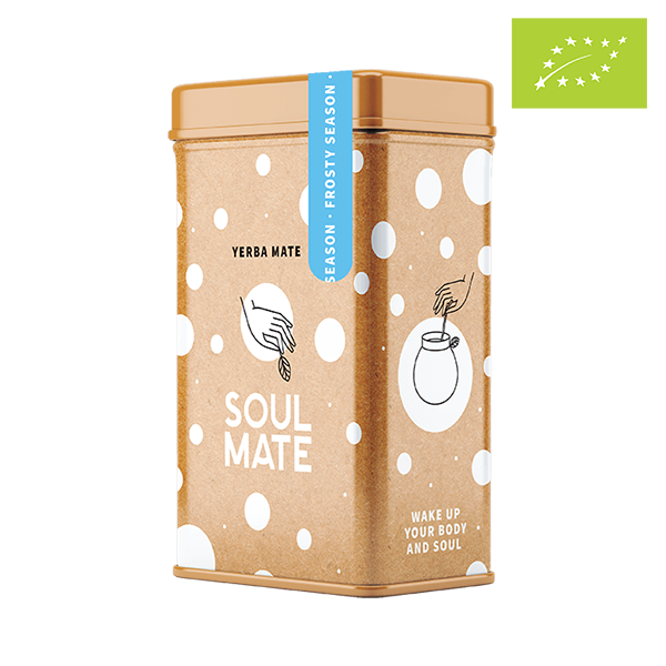 Yerbera – Tin can + Soul Mate Orgánica Frosty Season 0.5kg