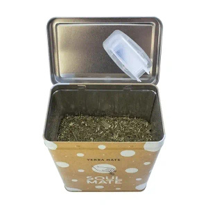 Yerbera – Tin can + Soul Mate Orgánica Siempre 0.5kg