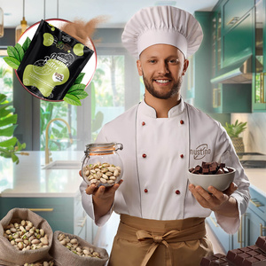 Nustino peanøttsmørpulver-sett: assorterte smaker 3x400g