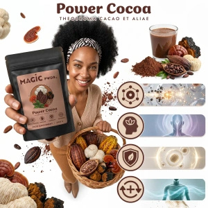 Magic Pwdr – Power Cocoa – Relax & Well-Being Blend 400g