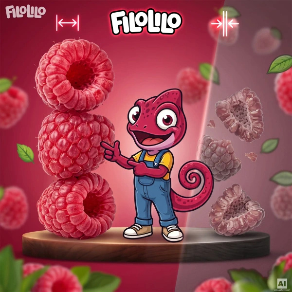 FiloLilo – Freeze-dried raspberries 100g