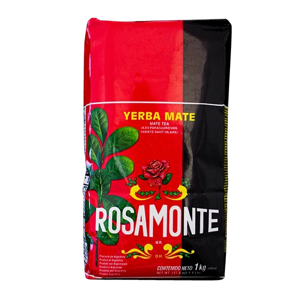 Yerba Mate Elaborada Set: El Fuego 1kg + Rosamonte 1kg