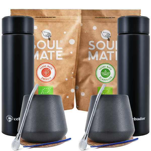Yerba Soul Mate Thermos Set for Two 1000g