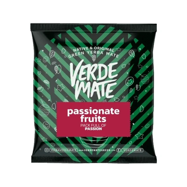Verde Mate Green Passionate Fruits – packaging