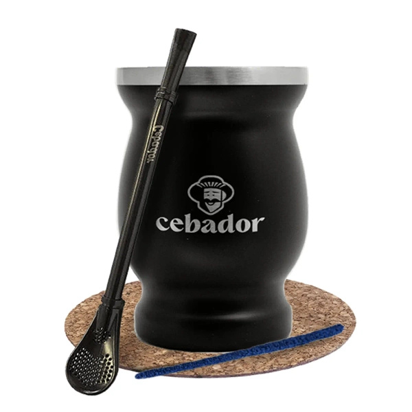 ThermoMate Matero thermal black Cebador bombilla