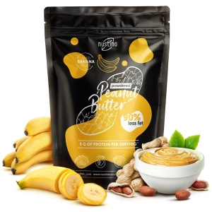 Nustino – Powdered Peanut Butter – Banana (no sugar added) 400g