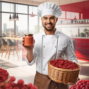 Sett med peanøttsmørpulver Nustino: Raspberry + Salted Caramel + Matcha 3x400g