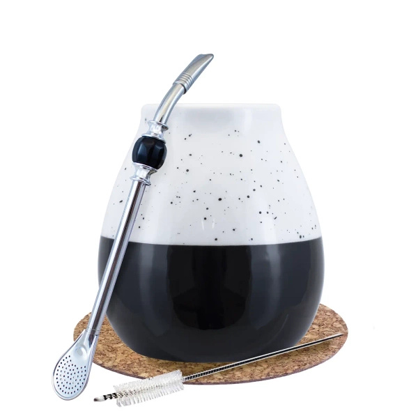 Yerba Mate Set: Calabash + Bombilla