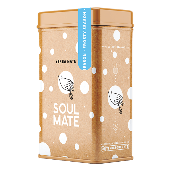 Yerbera – Tin can + Soul Mate Orgánica Frosty Season 0.5kg