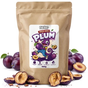 FiloLilo – Freeze-dried plum halves 100g