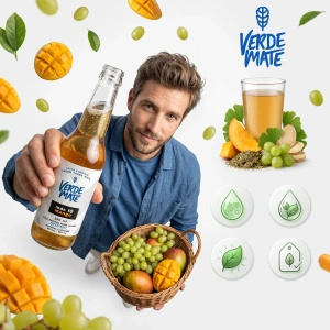 Verde Mate Green Cold Brew – Más IQ Mango 330ml