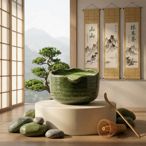 Matchawan – Ceramic Matcha Bowl with Spout – Tonbo