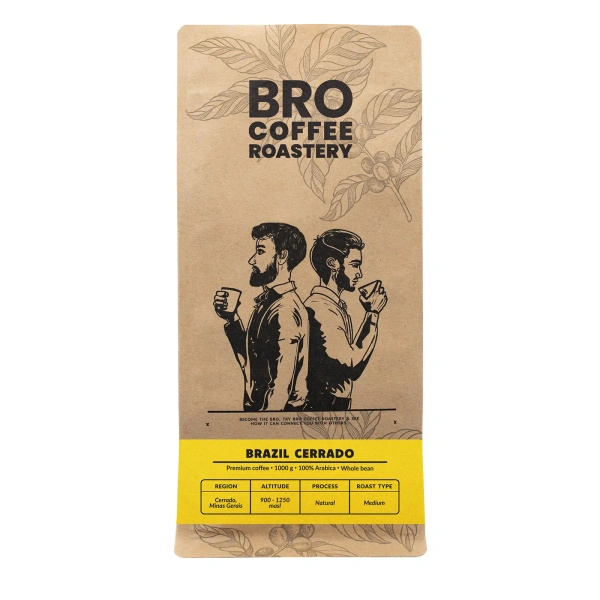 Set of Bro Coffee Roastery Brazil Samba + Brazil Guaxupe + Brazil Cerrado 3x1kg (3kg)