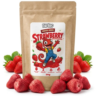 FiloLilo – Freeze-dried whole strawberries 20g