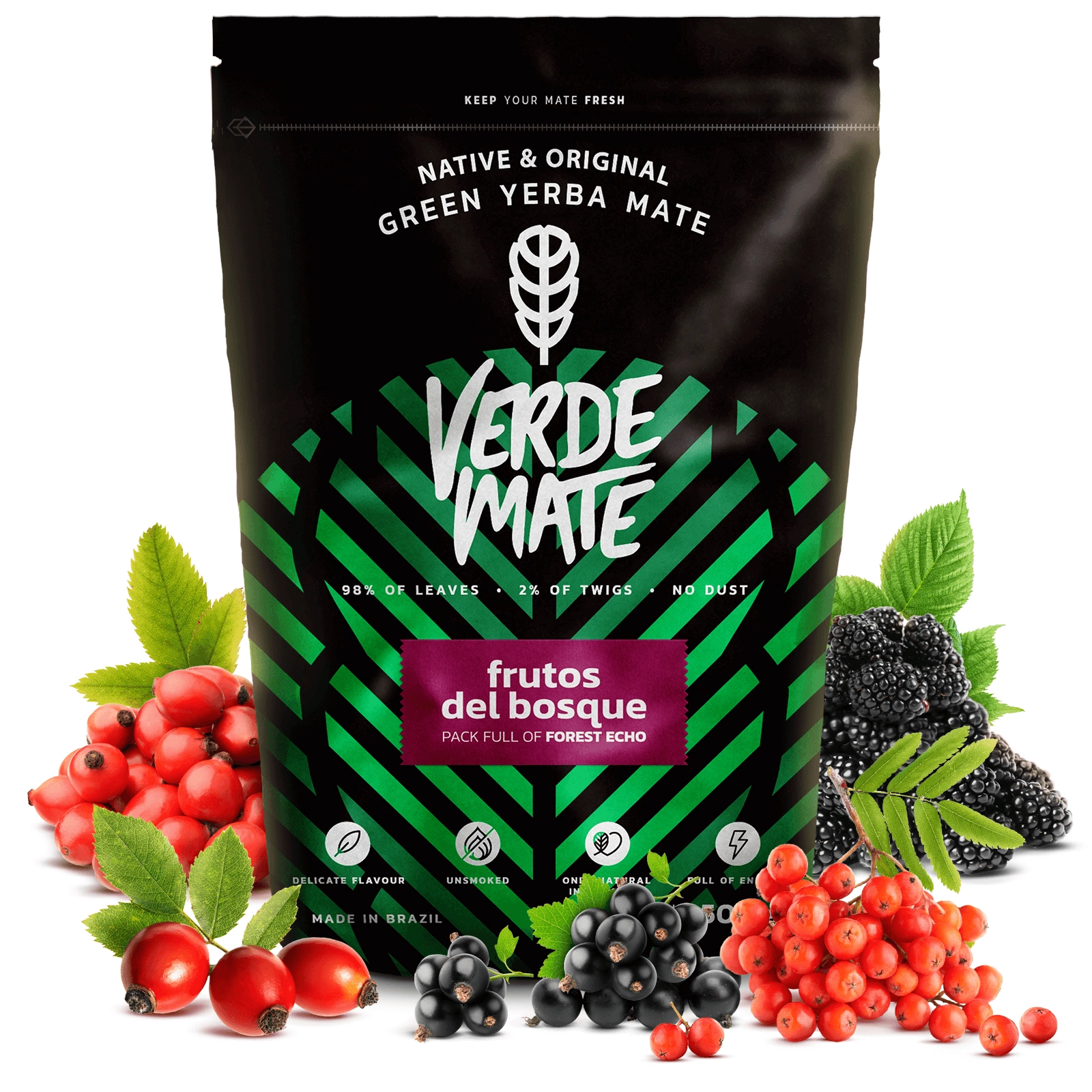 Close-up - Yerba Mate Frutos del Bosque