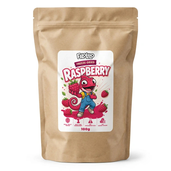 FiloLilo – Freeze-dried raspberries 100g