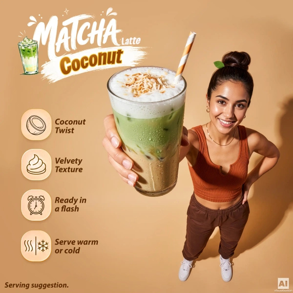 Mary Rose – Coconut Matcha Latte 100 g