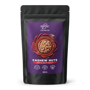 Nustino Crunch – ristede cashewnøtter – Hot & Bold Chilli 200 g