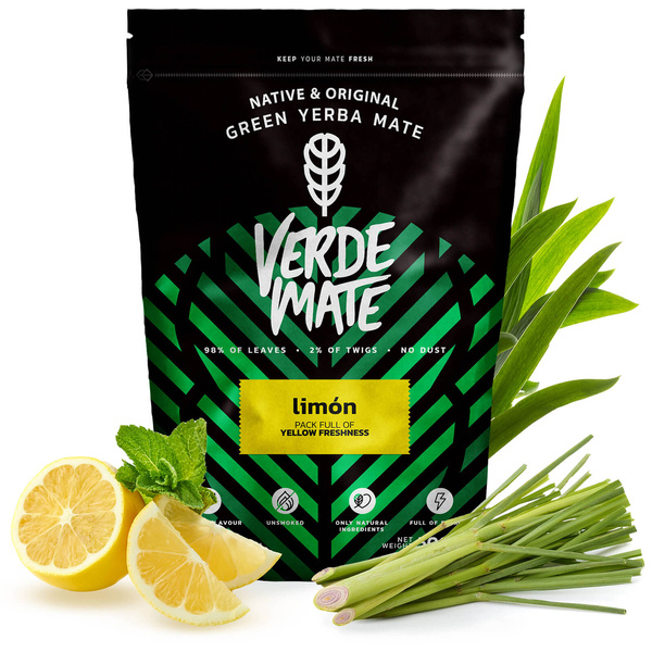 Verde Mate Green Limon 500g + Verde Mate Green Menta Limon 500g
