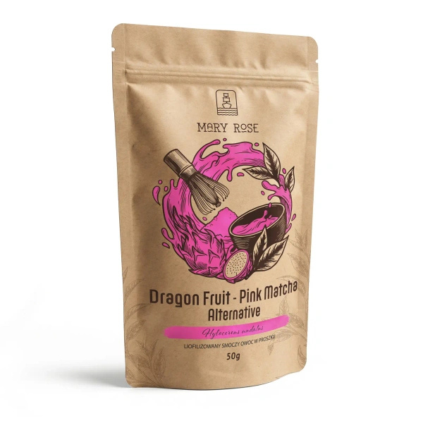 Mary Rose – Pink Matcha Alternative – Dragon Fruit Powder 50g