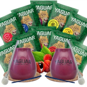 Yerba mate tasting set for two 10x50g