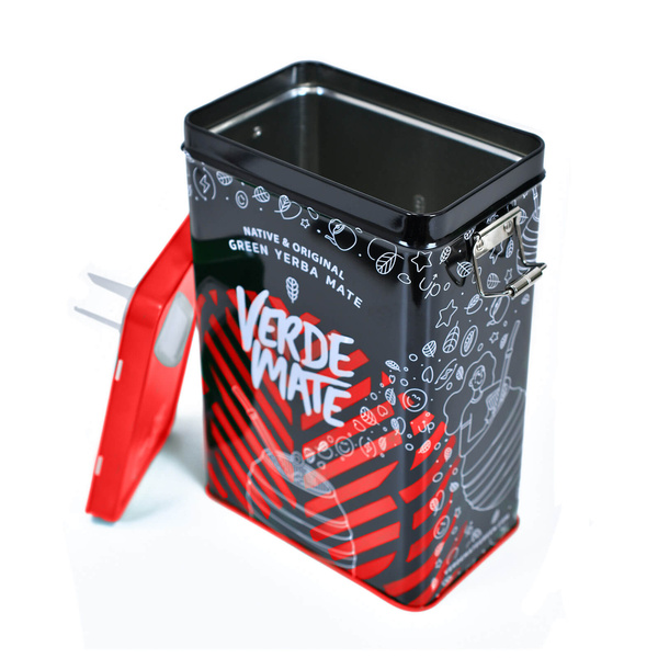 Yerbera – Tin can + Verde Mate Green Energia Organica 0.5kg