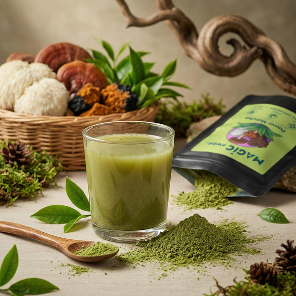 Magic Pwdr – Power Matcha – Energy & Focus Blend 100g