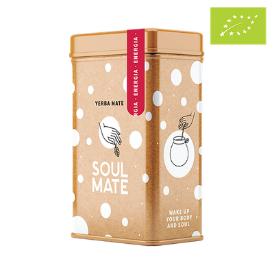 Yerbera – Tin can + Soul Mate Orgánica Energia 0.5kg