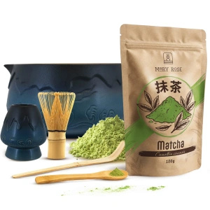 Matcha tea brewing set