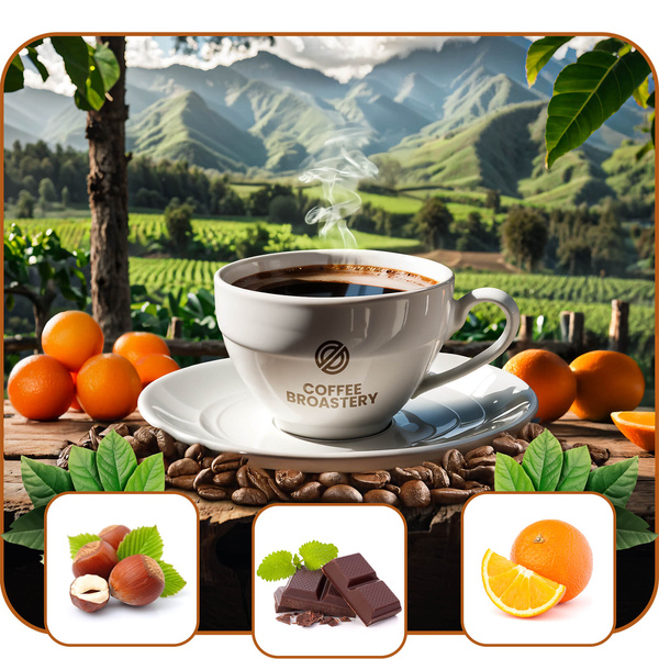 Bro Coffee Roastery - Whole Bean Coffee Amico dall'Italia Espresso Roast 1kg