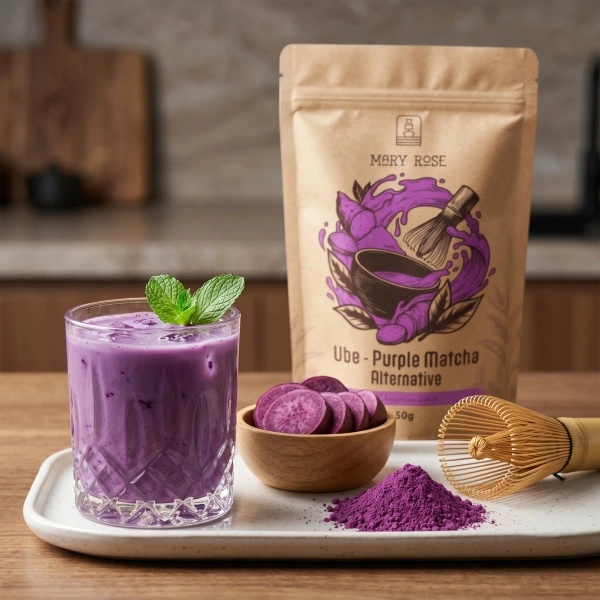 Mary Rose – Purple Matcha Alternative – Ube Powder 50g