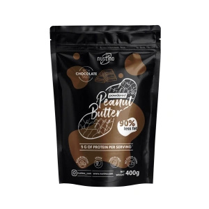 Sett med peanøttsmørpulver Nustino: Classic + Chocolate 2x400g