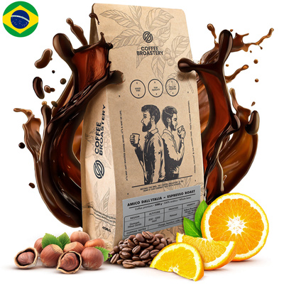 Bro Coffee Roastery – Kaffebønner Amico dall'Italia Espresso Roast 400 g