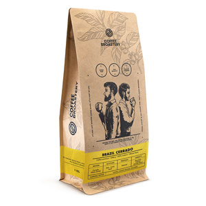 Bro Coffee Roastery - Whole Bean Coffee Brazil Cerrado Premium 1kg