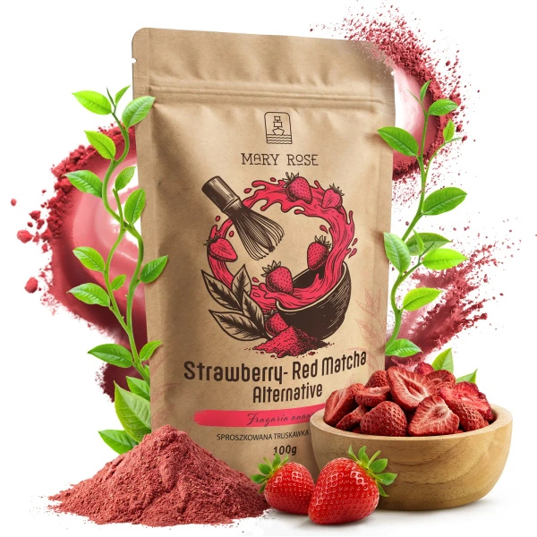 Colourful Matcha Set: Red Matcha + Orange Matcha