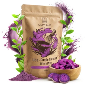 Mary Rose – Purple Matcha Alternative – Ube Powder 100g