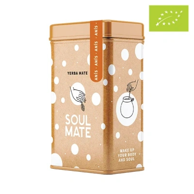 Yerbera – Tin can + Soul Mate Orgánica Anís 0.5kg