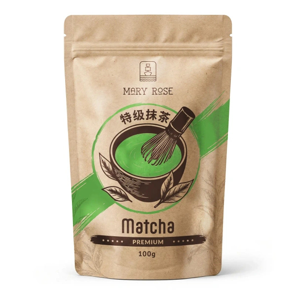Set for colourful Matcha Latte: Matcha + Yellow Matcha + accessories