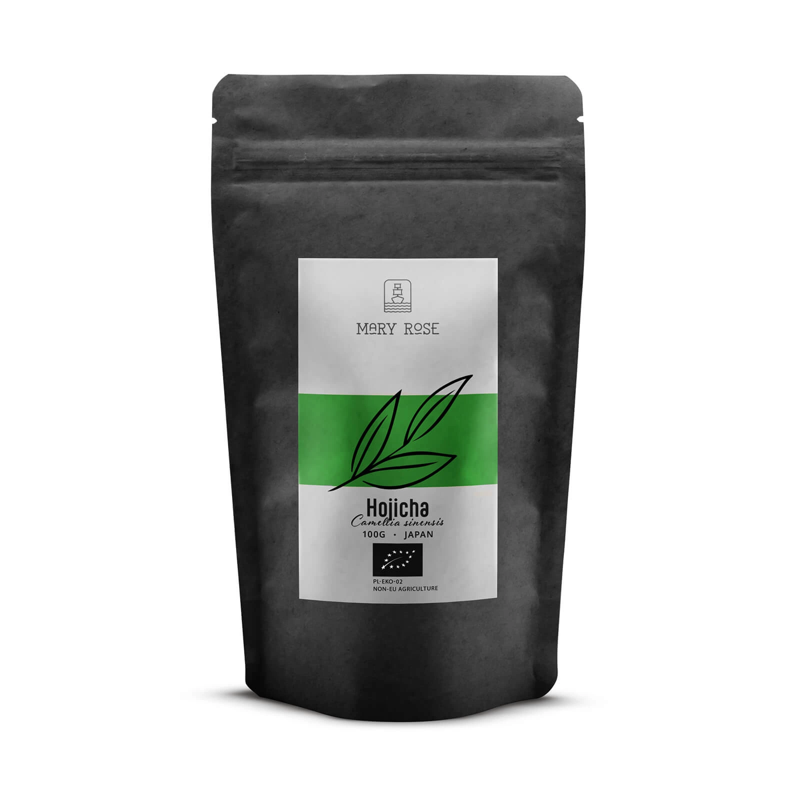 Preparing Hojicha Powder