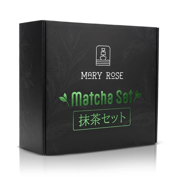Gift Set: 3x Japanese Matcha + Bamboo Accessories