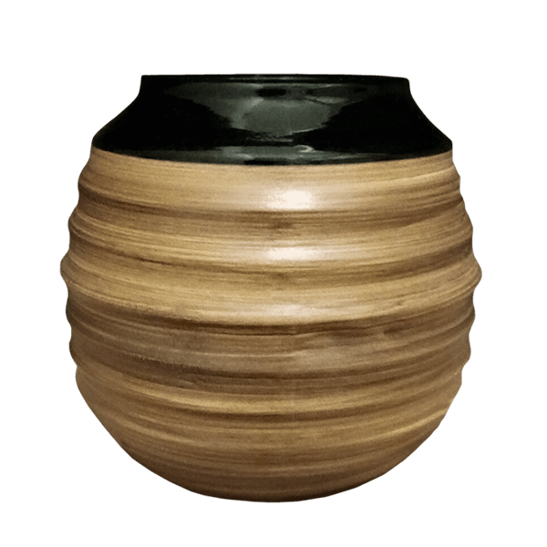 Gourd ceramic black - Verde Mate - 300ml