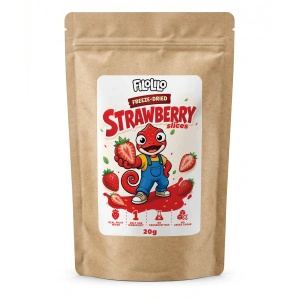 FiloLilo – Freeze-dried strawberry slices 20g
