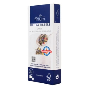 Paper tea filters – size L (100 pieces)