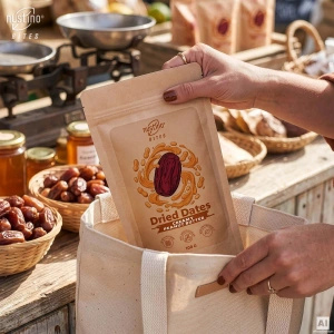 Nustino Bites – tørkede dadler – Creamy Peanut Butter 100 g